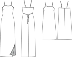 Friday Pattern Company Saltwater Slip Dress (Beginner) -CELOVE Clothing Shop image 40941.1655979490