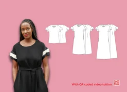 Pattern Cutting Deconstructed Chameleon Dress And Morigami Sleeve PDF (Intermediate) -CELOVE Clothing Shop image 41133.1621608560