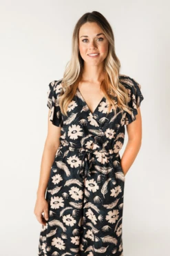 Chalk & Notch Orchid Midi Dress PDF (Intermediate) -CELOVE Clothing Shop image 42397.1627648710