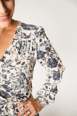 Chalk & Notch Orchid Midi Dress PDF (Intermediate) -CELOVE Clothing Shop image 42993.1627648716