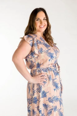 Chalk & Notch Orchid Midi Dress PDF (Intermediate) -CELOVE Clothing Shop image 43632.1627648731