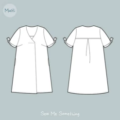 Sew Me Something Emelia Dress (Beginner) -CELOVE Clothing Shop image 48107.1628250914