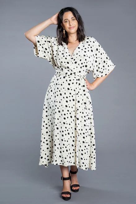 Closet Core Patterns Elodie Wrap Dress (Beginner) 1 Closet Core Patterns Elodie Wrap Dress (Beginner)