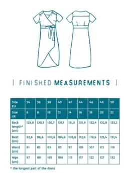 Atelier Jupe Savannah Wrap Dress (Intermediate) -CELOVE Clothing Shop image 52040.1627654088