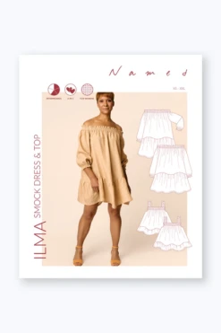 Named Ilma Smock Dress & Top PDF (Intermediate) -CELOVE Clothing Shop image 53057.1651745525