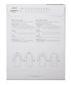 Liberty Bertie Shift Dress (Intermediate) -CELOVE Clothing Shop image 54141.1579623866