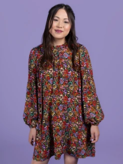 Tilly And The Buttons Marnie Blouse & Dress SIZES 6-34 (Intermediate) -CELOVE Clothing Shop image 55793.1660835553