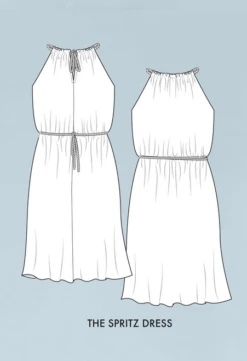 Our Lady Of Leisure Spritz Dress PDF (Beginner) -CELOVE Clothing Shop image 56515.1570543136