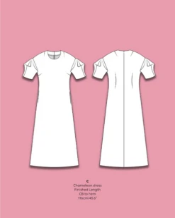 Pattern Cutting Deconstructed Chameleon Dress And Lantern Sleeve PDF (Advanced) -CELOVE Clothing Shop image 59027.1621610200