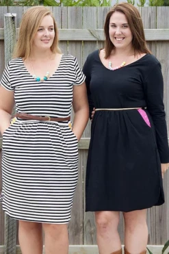 Sew To Grow Meridan Knit Dress PDF (Beginner) -CELOVE Clothing Shop image 59579.1562076770