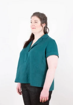 Grainline Studio Augusta Shirt & Dress BUST 40" - 56" (Intermediate) -CELOVE Clothing Shop image 59819.1598971856