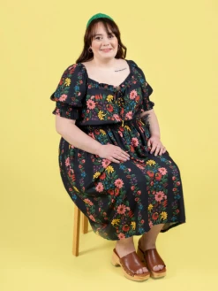Tilly And The Buttons Mabel Dress & Blouse SIZES 6-34 (Intermediate) -CELOVE Clothing Shop image 60061.1678899258