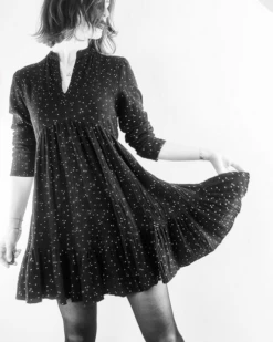 French Poetry Pleiades 2 Dress XS-XL (Intermediate) -CELOVE Clothing Shop image 61006.1700059948