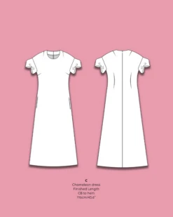 Pattern Cutting Deconstructed Chameleon Dress And Morigami Sleeve PDF (Intermediate) -CELOVE Clothing Shop image 63561.1621608528