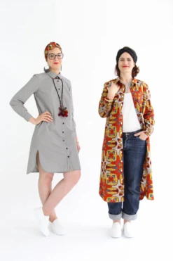 I Am Patterns Hermes Dress & Shirt (Intermediate) -CELOVE Clothing Shop image 63676.1594206135