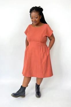 Jennifer Lauren Handmade Kinfolk Dress SIZES 6-24 PDF (Intermediate) -CELOVE Clothing Shop image 65299.1656668326