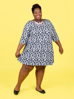 Tilly And The Buttons Coco Dress & Top SIZES 6-34 (Beginner) -CELOVE Clothing Shop image 65875.1674116772