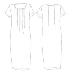 Tessuti Milenda Dress SIZES 18-22 (Intermediate) -CELOVE Clothing Shop image 66291.1621586201