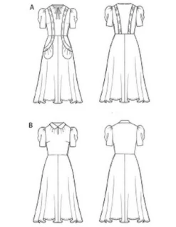 Liberty Bella Tea Dress SIZES 14-22 (Intermediate) -CELOVE Clothing Shop image 66292.1580824533