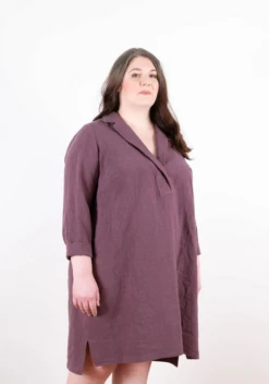 Grainline Studio Augusta Shirt & Dress BUST 40" - 56" (Intermediate) -CELOVE Clothing Shop image 67594.1598971852