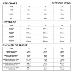 Tessuti Eva Dress SIZES 18-22 (Intermediate) -CELOVE Clothing Shop image 68115.1645789507