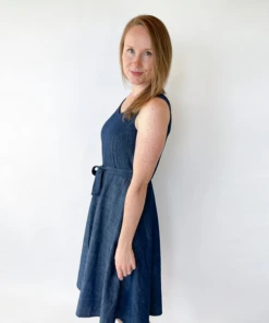 Jennifer Lauren Handmade Jade Wrap Dress SIZES 6-24 PDF (Intermediate) -CELOVE Clothing Shop image 70337.1664373590