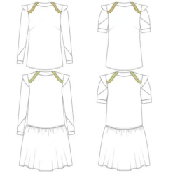 You Made My Day 11th Of February Origami Girl's Blouse & Dress PDF (Intermediate) -CELOVE Clothing Shop image 70452.1586273707