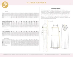 Paradise Patterns Hallon Dress PDF (Intermediate) -CELOVE Clothing Shop image 71218.1671029231