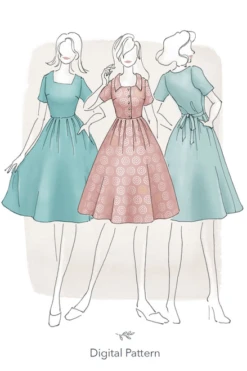 Jennifer Lauren Handmade Asteria Dress PDF SIZES 6-24 (Intermediate) -CELOVE Clothing Shop image 72027.1586258389