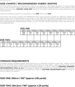 Birgitta Helmersson Zero Waste Gather Dress PDF UPDATED (Beginner) -CELOVE Clothing Shop image 72668.1663757841