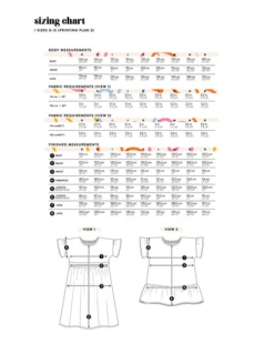 Les Perlines Palma Dress PDF (Beginner) -CELOVE Clothing Shop image 73944.1695207301