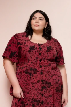 Friday Pattern Company Hughes Dress PDF (Intermediate) -CELOVE Clothing Shop image 76326.1618474916