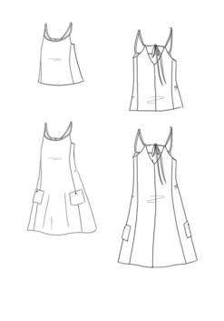 Maison Fauve Paola Dress & Top (Intermediate) -CELOVE Clothing Shop image 77648.1653641671