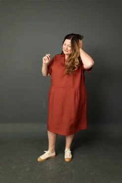 Merchant & Mills The Factory Dress SIZES 20-28 (Intermediate) -CELOVE Clothing Shop image 78344.1656492352