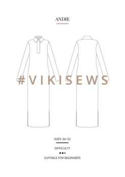 Vikisews Andie Dress PDF (Beginner) -CELOVE Clothing Shop image 78430.1682523491
