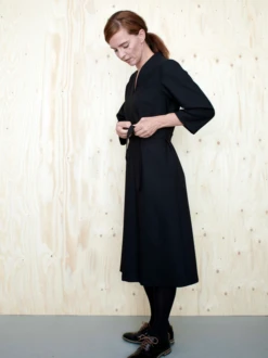 The Assembly Line V-Neck Dress (Beginner) -CELOVE Clothing Shop image 78513.1548942776