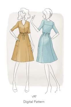 Jennifer Lauren Handmade Quincy Dress PDF (Intermediate) -CELOVE Clothing Shop image 79886.1547841848