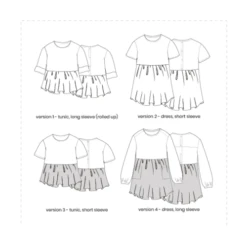 Pattern Paper Scissors Lennon Woven Tunic & Dress PDF (Intermediate) -CELOVE Clothing Shop image 79937.1601045985