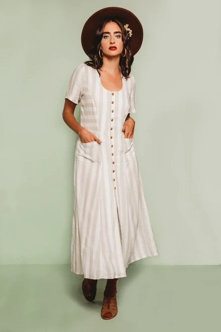 Friday Pattern Company Hughes Dress (Intermediate) 8 Friday Pattern Company Hughes Dress (Intermediate) - Image 8