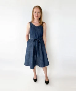 Jennifer Lauren Handmade Jade Wrap Dress SIZES 6-24 PDF (Intermediate)