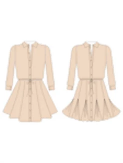 French Poetry Stella Dress XL-6XL (Intermediate) -CELOVE Clothing Shop image 81383.1700061417