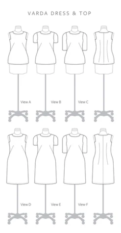 Christine Haynes Varda Dress & Top PDF (Beginner) -CELOVE Clothing Shop image 82066.1647601020