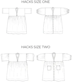 Birgitta Helmersson Zero Waste Gather Dress PDF UPDATED (Beginner) -CELOVE Clothing Shop image 83179.1663757839