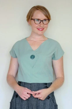 Jennifer Lauren Handmade Afternoon Blouse & Dress PDF (Beginner) -CELOVE Clothing Shop image 84644.1547667033