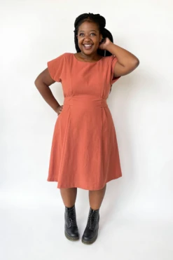 Jennifer Lauren Handmade Kinfolk Dress SIZES 6-24 PDF (Intermediate) -CELOVE Clothing Shop image 86673.1656668312
