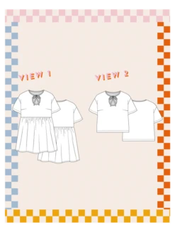 Les Perlines Evergreen Top & Dress PDF (Beginner) -CELOVE Clothing Shop image 89101.1695204407