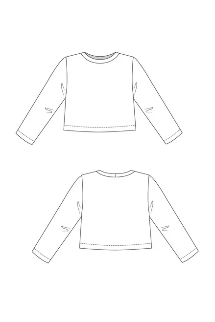 Named Inari Tee Dress & Crop Tee PDF (Beginner) 11 Named Inari Tee Dress & Crop Tee PDF (Beginner) - Image 11