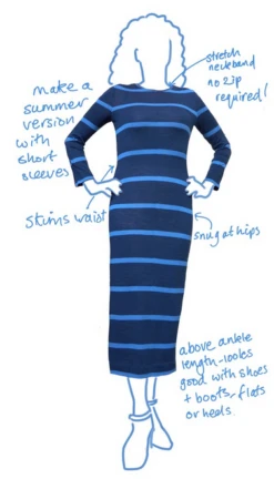 Alice + Co Iceberg Maxi Dress PDF (Beginner) -CELOVE Clothing Shop image 91027.1545140422