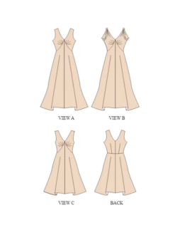 French Poetry Lune Dress UPDATED PDF (Intermediate) -CELOVE Clothing Shop image 91183.1689760565