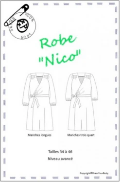 Dress Your Body Nico Dress PDF (Intermediate) -CELOVE Clothing Shop image 91457.1623406063